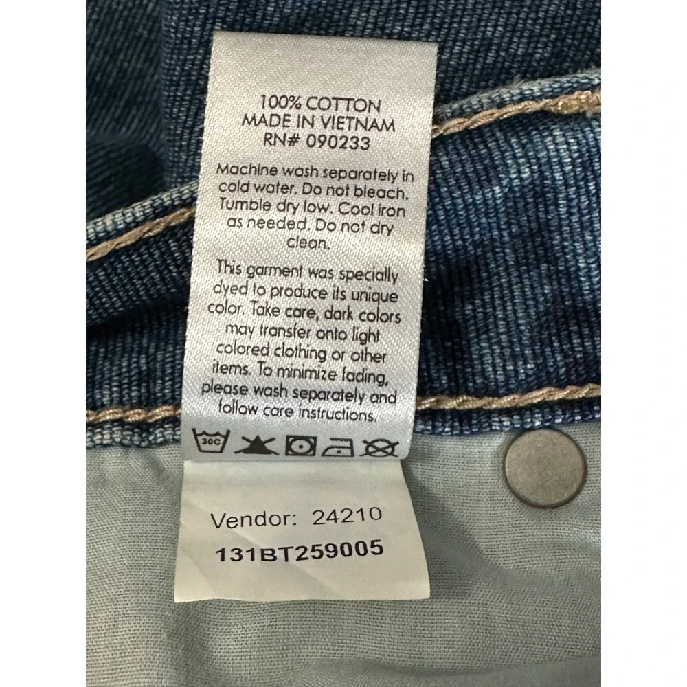 PacSun Ryder Ultra Baggy Mens Jeans 30x32 Medium Wash Blue Wide Leg Denim